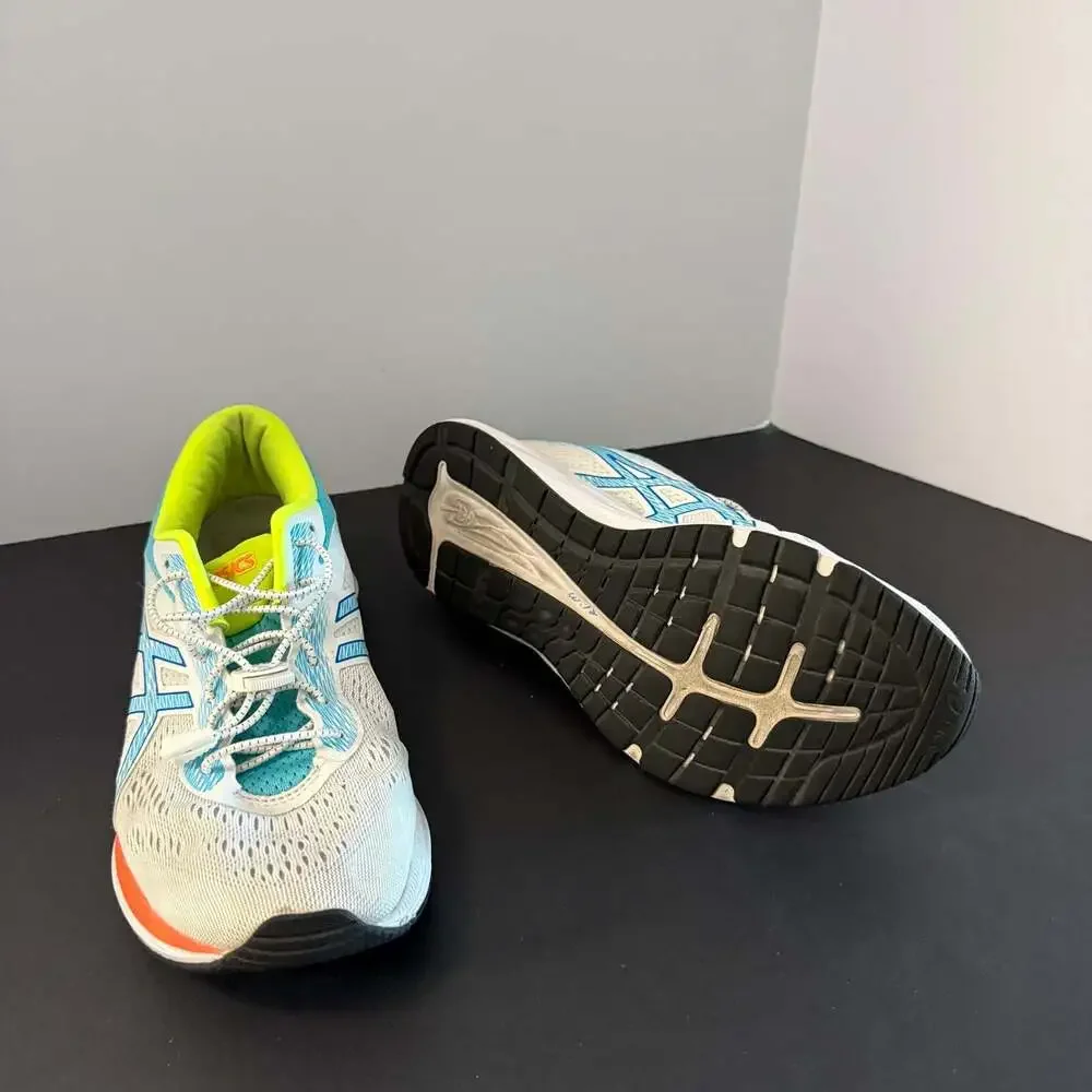 ASICS Gel-Excite 6‎ Women's Running Shoes White/Blue/Orange Size 10